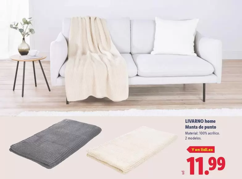Livarno Home - Manta De Punto