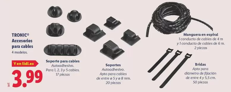 Tronic - Accesorios Para Cables 