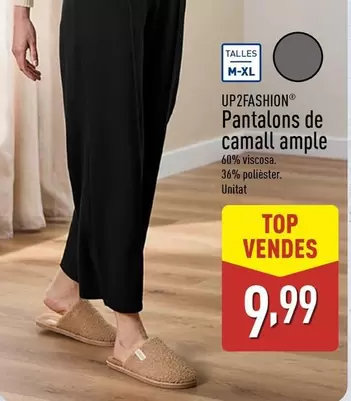 Up2fashion - Pantalons De Camall Ample