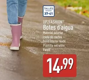 Up2fashion - Botes D'aigua