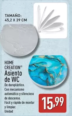 Home Creation - Asiento De Wc