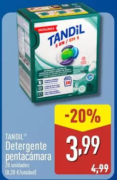 Tandil - Detergente Pentacámara 
