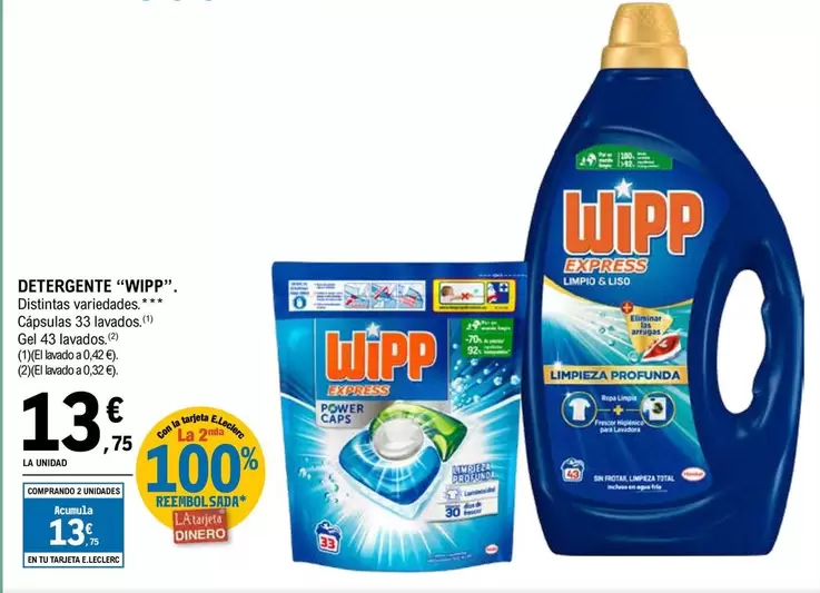 Wipp - Detergente