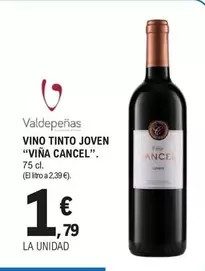 Valdepeñas - Vino Tinto Joven