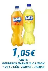 Fanta - Refresco Naranja O Limón
