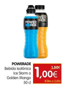 Powerade - Bebida Isotónica Ice Storm O Golden Mango