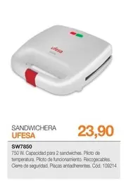 Ufesa - Sandwichera