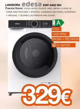 Edesa - Lavadora EWF-8403 WH