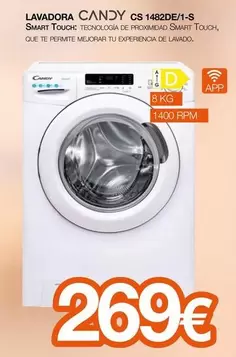 Candy - Lavadora CS 1482DE/1-S