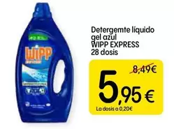 WiPP Express - Detergente Liquido Gel Azul 