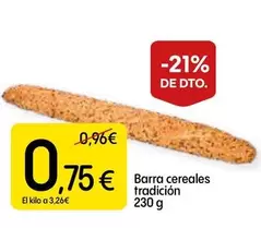 Barra Cereales Tradición