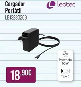 LEOTEC - Cargador Portátil Lb13230269