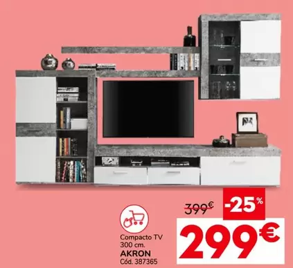 Compacto Tv 300 Cm