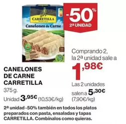 Carretilla - Canelones De Carne