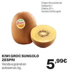 Zespri - Kiwi Groc Sungold