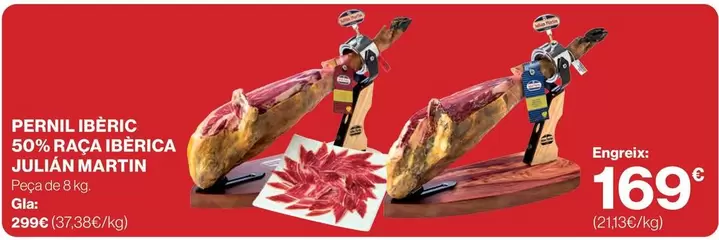 Julian Martín - Pernil Ibéric 50% Raça Ibérica