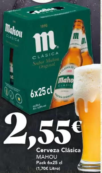 Mahou - Cerveza Clasica 