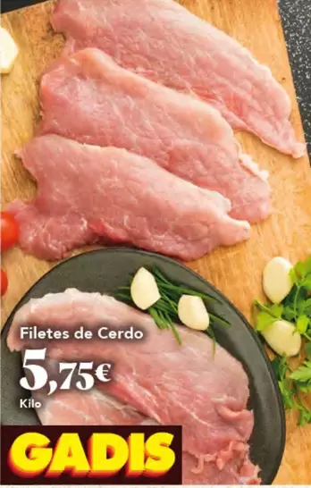 Filetes De Cerdo