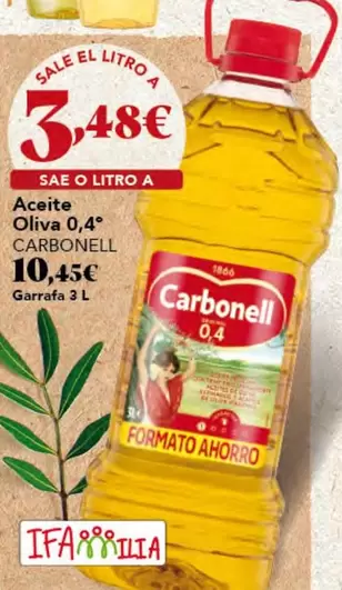 Carbonell - Aceite Oliva 0,4°