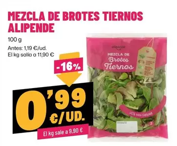 Alipende - Mezcla De Brotes Tiernos Alipende