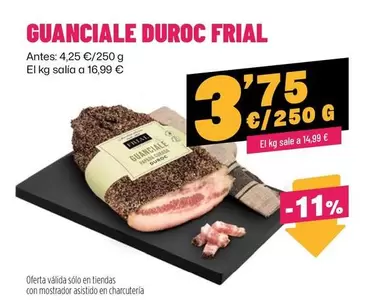 duroc - Guanciale Duroc Frial