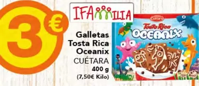 Cuétara - Galletas Tosta Rica Oceanix