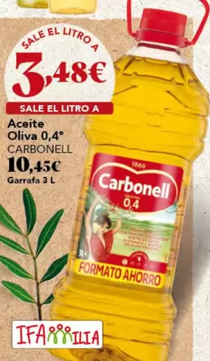 Carbonell - Aceite Oliva 0,4'