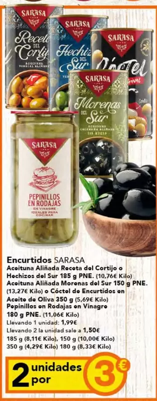 Sarasa - Encurtidos 