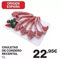 Chuletas De Cordero Recental
