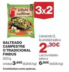 Findus -  Salteado Campestre O Tradicional