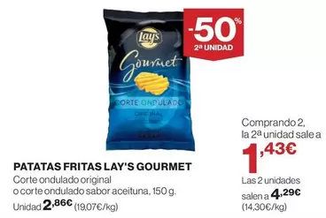 Lay's - Patatas Fritas Gourmet