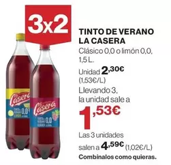 La Casera - Tinto De Verano