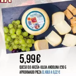 Queso D.o Arzúa-ulloa Andolina