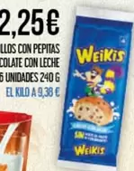 Weikis - Llos Con Pepitas Colate Con Leche
