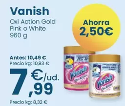 Vanish - Oxi Action Gold Pink O White