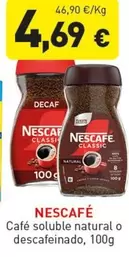 Nescafé - Café Soluble Natural O Descafeinado