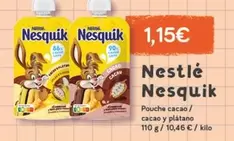 Nestlé - Nesquik Pouche Cacao/ Cacao Y Platano