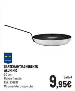 mango - Sartén Antiadherente Aluminio