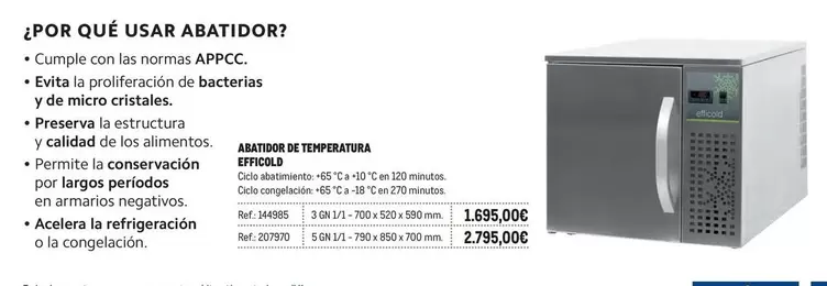 efficold - J.Por Que Oscar Abatidor?