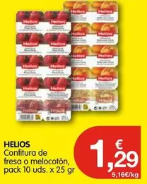 Helios -  Confitura De Fresa O Melocoton