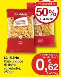 La Isleña - Pasta Clasica Distintas