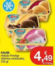 Kalise - Helado Prestige Distintas