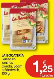 callate la boca - Queso En Lonchas Gouda, Edam O Sandwich