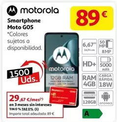 Motorola - Smartphone Moto G05