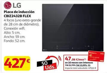 LG - Placa De Inducción CBIZZ432B