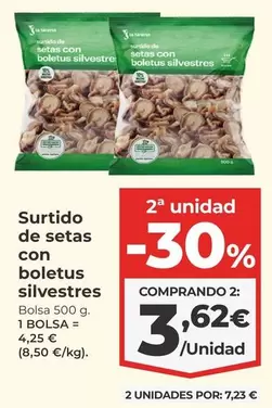 La Sirena - Surtido De Setas Con Boletus Silvestres