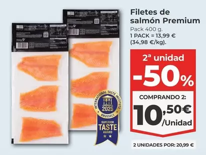 Filetes De Salmon Premium