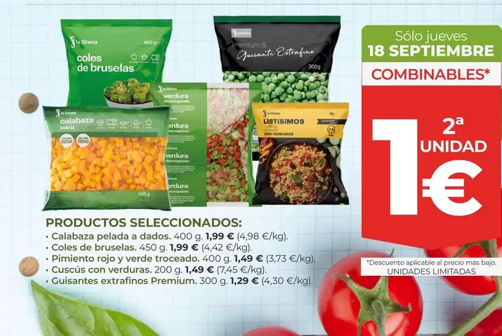 Productos Seleccionados