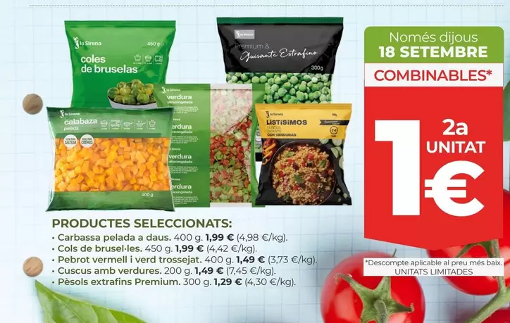Productes Seleccionats