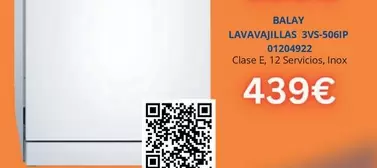 Balay - Lavavajillas 3vs-506ip